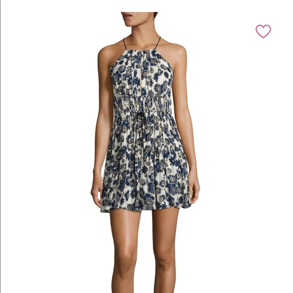 Cinc a Sept Blue Lotus Dress - Picture 1 of 7